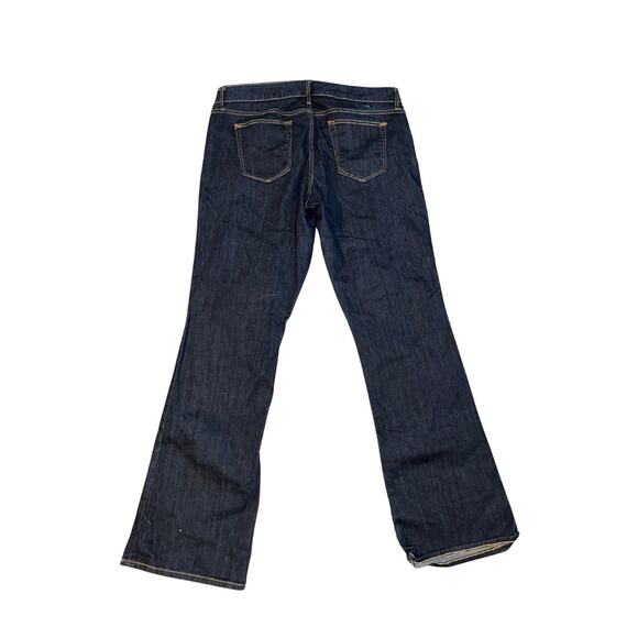 Gap 1969 Women Jeans Denim Pants Size 34L Sexy Bootcut Flare Leg Western Cowgirl - Picture 2 of 4